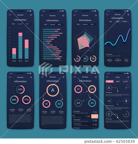 Modern infographic vector elements for business Modern infographic vector elements for business 62503839