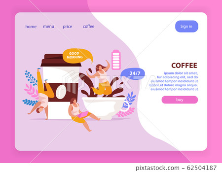 Coffee Battery Website Background 62504187