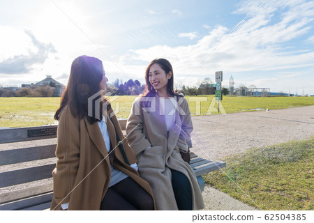 Woman walking in Canada Woman walking in Canada 62504385