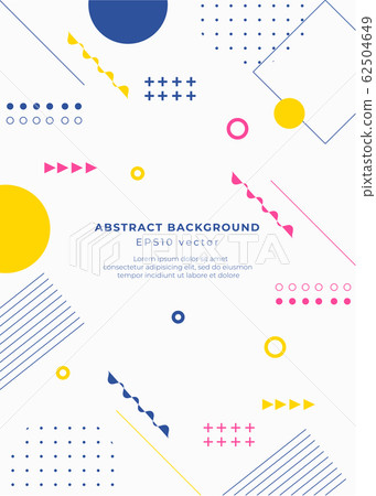 Geometric abstract vector background Geometric abstract vector background 62504649