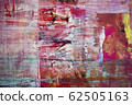 Painting Artistic bright color oil paint texture abstract artwork. Modern futuristic pattern for grunge wallpaper, interior, album, flyer cover, poster, booklet background. Creative graphic design 62505163