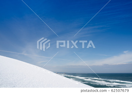 Snow scenic Tottori dune - Stock Photo [62507679] - PIXTA