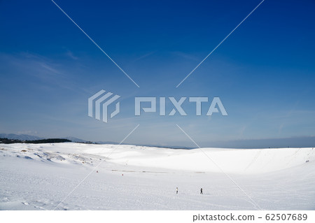 雪景區鳥取沙丘 62507689