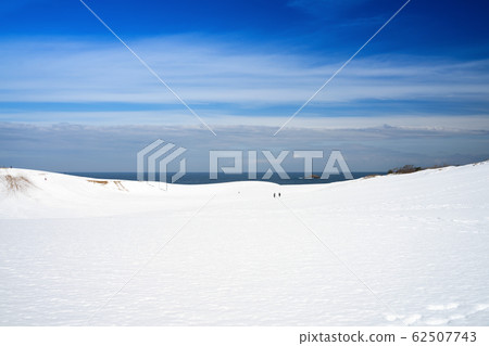 雪景區鳥取沙丘 雪景區鳥取沙丘 62507743