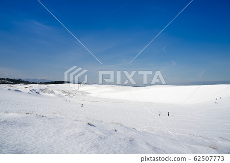 雪景區鳥取沙丘 雪景區鳥取沙丘 62507773