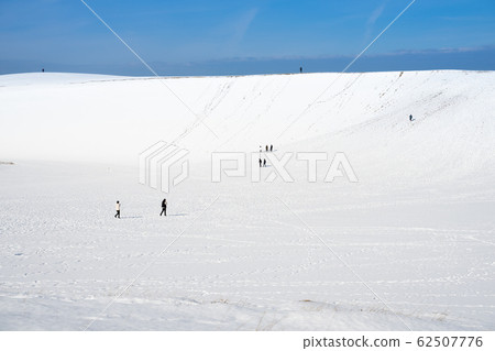 雪景區鳥取沙丘 雪景區鳥取沙丘 62507776