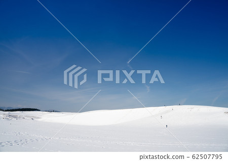 雪景區鳥取沙丘 雪景區鳥取沙丘 62507795