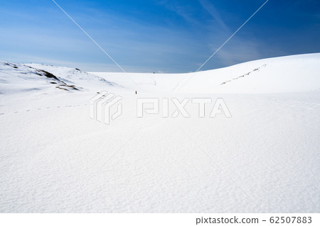雪景區鳥取沙丘 雪景區鳥取沙丘 62507883