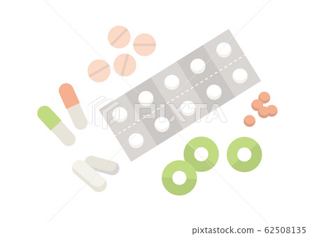 矢量簡單藥 62508135