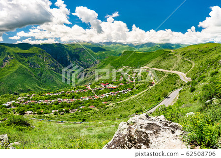 Vorotan river canyon at Halidzor in Armenia Vorotan river canyon at Halidzor in Armenia 62508706