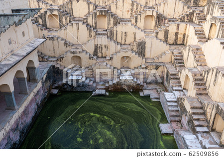 Stepwell Panna Meena ka Kund in Amer, India Stepwell Panna Meena ka Kund in Amer, India 62509856