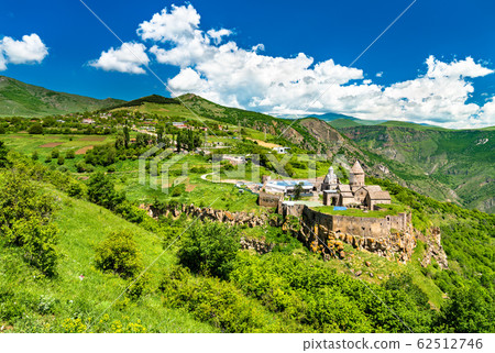 Aerial view of Tatev monastery in Armenia 62512746