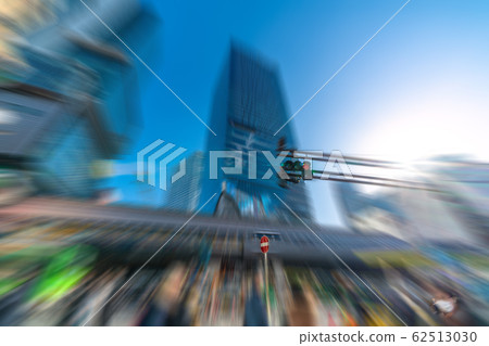 Tokyo cityscape in Japan New coronavirus, no entry, red light ... Invisible shadow = intersection in front of Shibuya station and Miyamasuzakashita Tokyo cityscape in Japan New coronavirus, no entry, red light ... Invisible shadow = intersection in front of Shibuya station and Miyamasuzakashita 62513030