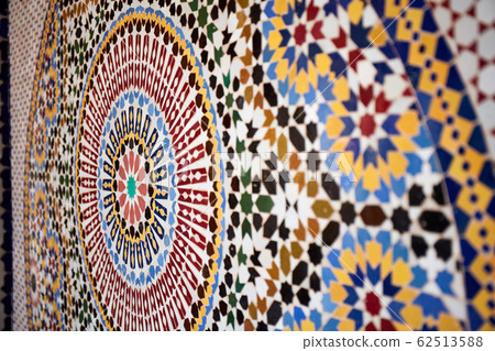 Moroccan mosaic, south of Morocco 62513588