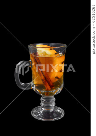 Summer cocktail on isolated black background 62516263