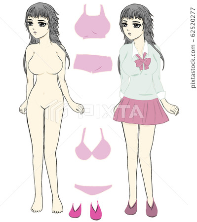 A stylish woman standing 62520277