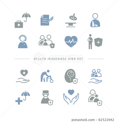 insurance, health insurance, icon 62522042