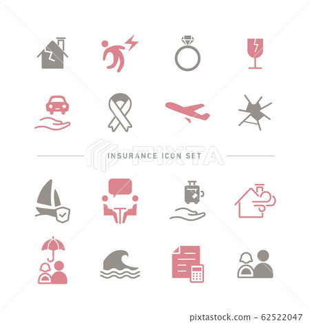 保險 圖標 Icon-插圖素材 [62522047] - PIXTA圖庫