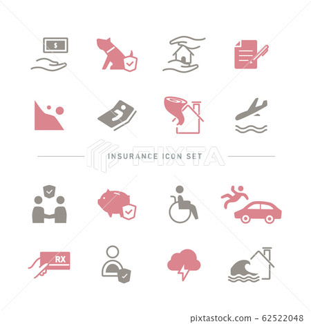 保險 圖標 Icon-插圖素材 [62522048] - PIXTA圖庫