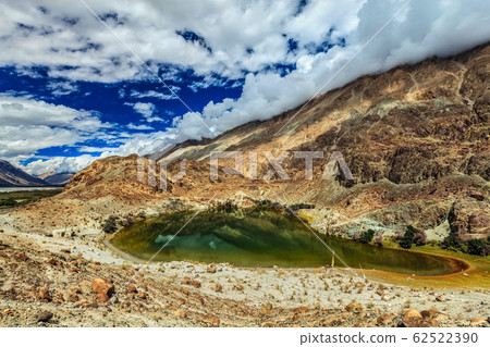Lohan Tso mountain lake. Nubra valley, Ladakh, India 62522390