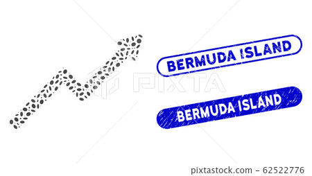 Ellipse Collage Growth Trend Chart with Distress Bermuda Island Watermarks Ellipse Collage Growth Trend Chart with Distress Bermuda Island Watermarks 62522776