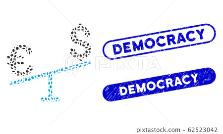 Elliptic Collage Euro Dollar Swing with Textured Democracy Watermarks Elliptic Collage Euro Dollar Swing with Textured Democracy Watermarks 62523042