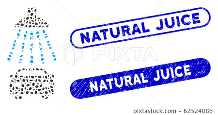 Elliptic Collage Car Shower with Grunge Natural Juice Watermarks Elliptic Collage Car Shower with Grunge Natural Juice Watermarks 62524086