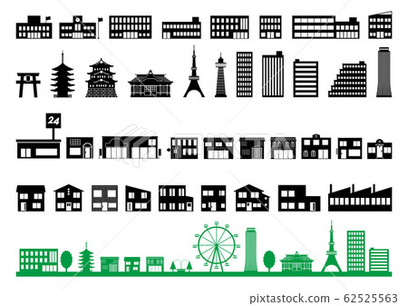 建築圖標集 62525563