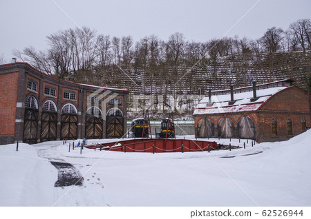 保存的轉盤和磚車庫 62526944