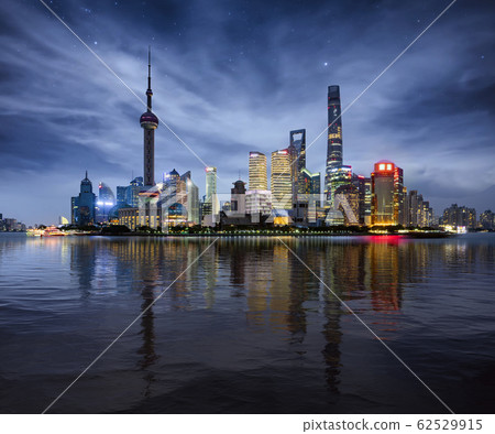 Night Cityscape of Shanghai Night Cityscape of Shanghai 62529915