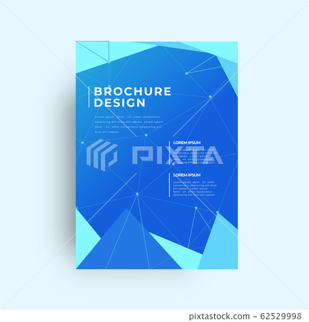 Brochure abstract background 62529998