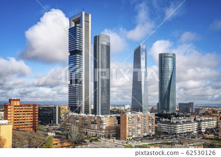 Spain financial district Spain financial district 62530126