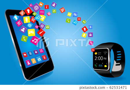 Smartwatch and Smart phone 62531471