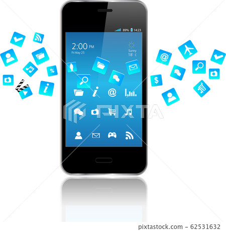 Smart phones apps Smart phones apps 62531632