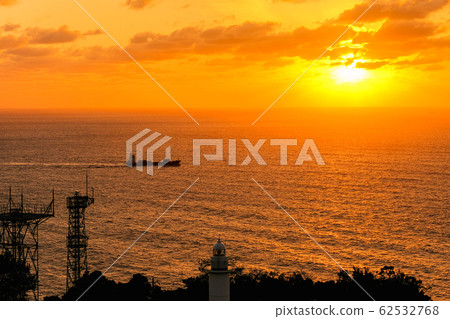 在越前海角的日落 62532768
