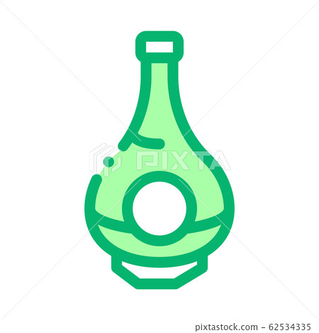 Drink Bottle Icon Vector Outline Illustration 62534335