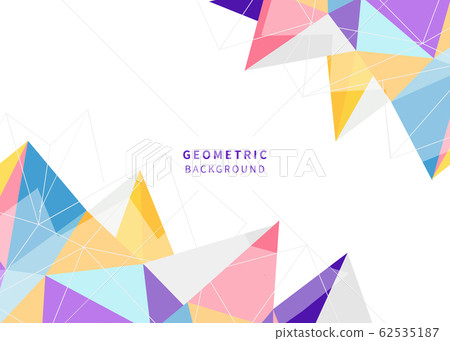 Geometric abstract vector background 62535187