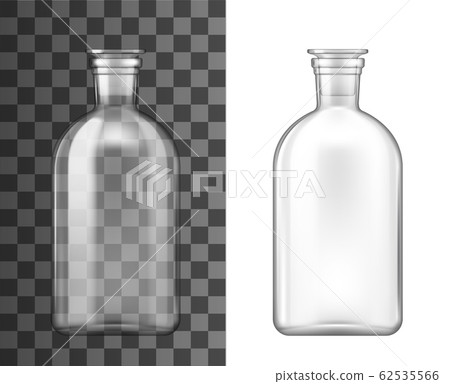 Glass bottles with stoppers, laboratory glassware 62535566