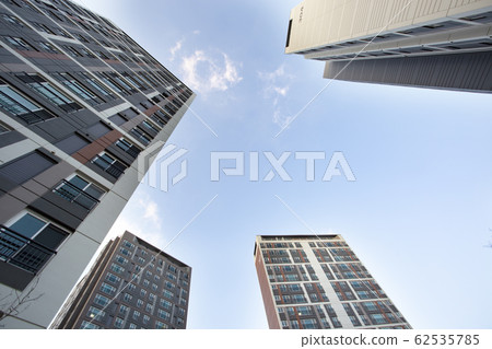 Apartment and sky Apartment and sky 62535785