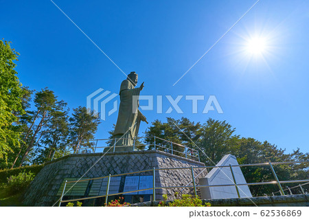 在東京青梅市鹽船觀音寺的和平觀音雕像 62536869