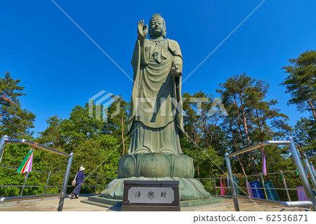 Peace Kannon statue at Shiofune Kannonji Temple in Ome City, Tokyo Peace Kannon statue at Shiofune Kannonji Temple in Ome City, Tokyo 62536871