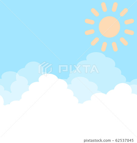雲背景廣場太陽 雲背景廣場太陽 62537845