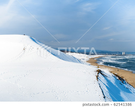 雪景區鳥取沙丘 62541386