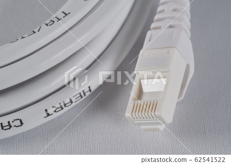 White LAN cable 62541522