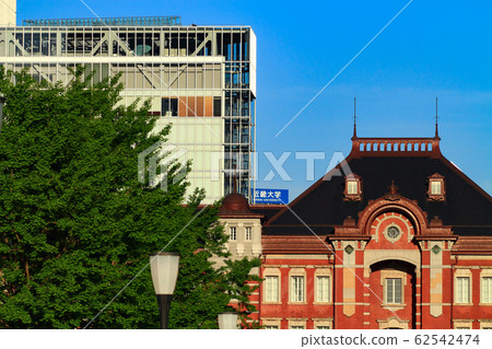 Tokyo cityscape Tokyo station 62542474