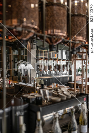Interior of modern cafe in loft style Interior of modern cafe in loft style 62543570