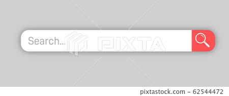 Search bar. Vector  62544472