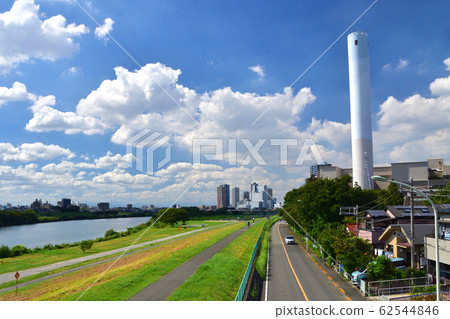 多摩河的風景 62544846