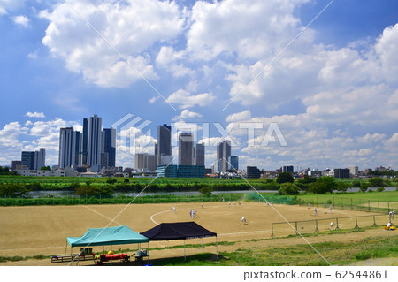 Scenery of Tama River 62544861