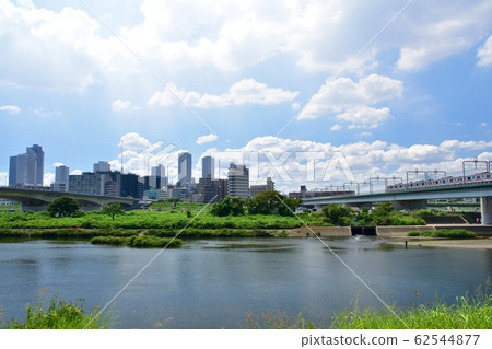 Scenery of Tama River 62544877